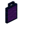 Purple Cobalt Tall Seat Back