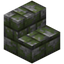 Mossy Cobblestone Brick Stairs