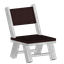 Brown Folding Chair