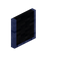 Black Blue Enchanted Flat Seat Back