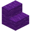 Purple Wool Stairs