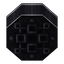 Black Iron Wrapped Locometal Boiler