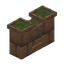 Mud Brick Grass Topped Wall