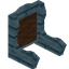 Brown Skyris Fancy Seat Back