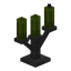 Green Candelabra
