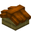 Orange Top Roof Block (Bamboo)