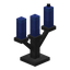 Blue Candelabra