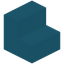 Light Blue Luminax Stairs