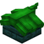 Lime Longer Top Roof Block (Warped)