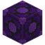 Purple Glazed Terracotta Pillar Top