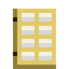 Sliding Bamboo Door