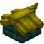 Yellow Longer Top Roof Block (Warped)