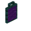 Purple Warped Tall Seat Back