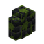 Mossy Dusk Brick Wall