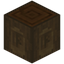 L Sign Stripped Dark Oak Log