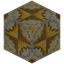 Starry Yellow Glazed Terracotta