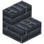 Long Blue Brick Stairs