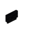 Black Ebony Small Seat Back