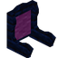 Magenta Cobalt Fancy Seat Back
