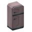 Pink Retro Fridge