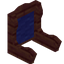 Blue Mangrove Fancy Seat Back