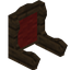 Red Wigglewood Fancy Seat Back