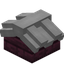 White Top Roof Block (Crimson)