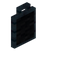Black Ancient Tall Seat Back