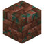 Cracked Flat Raw Copper Block Tiles