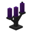 Purple Candelabra