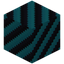 Striped Cyan Concrete