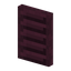Crimson Louvered Shutter