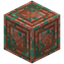 Smoothed Double Inlayed Raw Copper Block