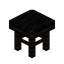 Black Blackwood Seat