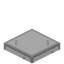 Light Gray Glass Trapdoor
