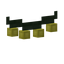 Yellow Cube String Lights