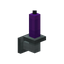 Purple Silver Wall Candle