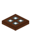 Classic Windowed Acacia Trapdoor
