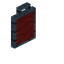 Red Menril Tall Seat Back