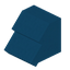 Light Blue Concrete Steep Base Roof
