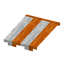 Orange Striped Awning