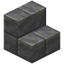Cut Andesite Brick Stairs