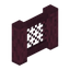 Crimson Lattice Fence