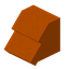 Orange Concrete Steep Base Roof
