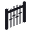 Gothic Metal Fence