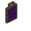 Purple Oak Tall Seat Back
