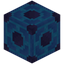 Blue Glazed Terracotta Pillar Top