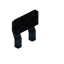 Black Ancient Raised Seat Back