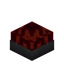 Maroon Glazed Hopper Botany Pot