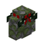 Mossy Cobblestone Wall with Lit Garland (White Lights)